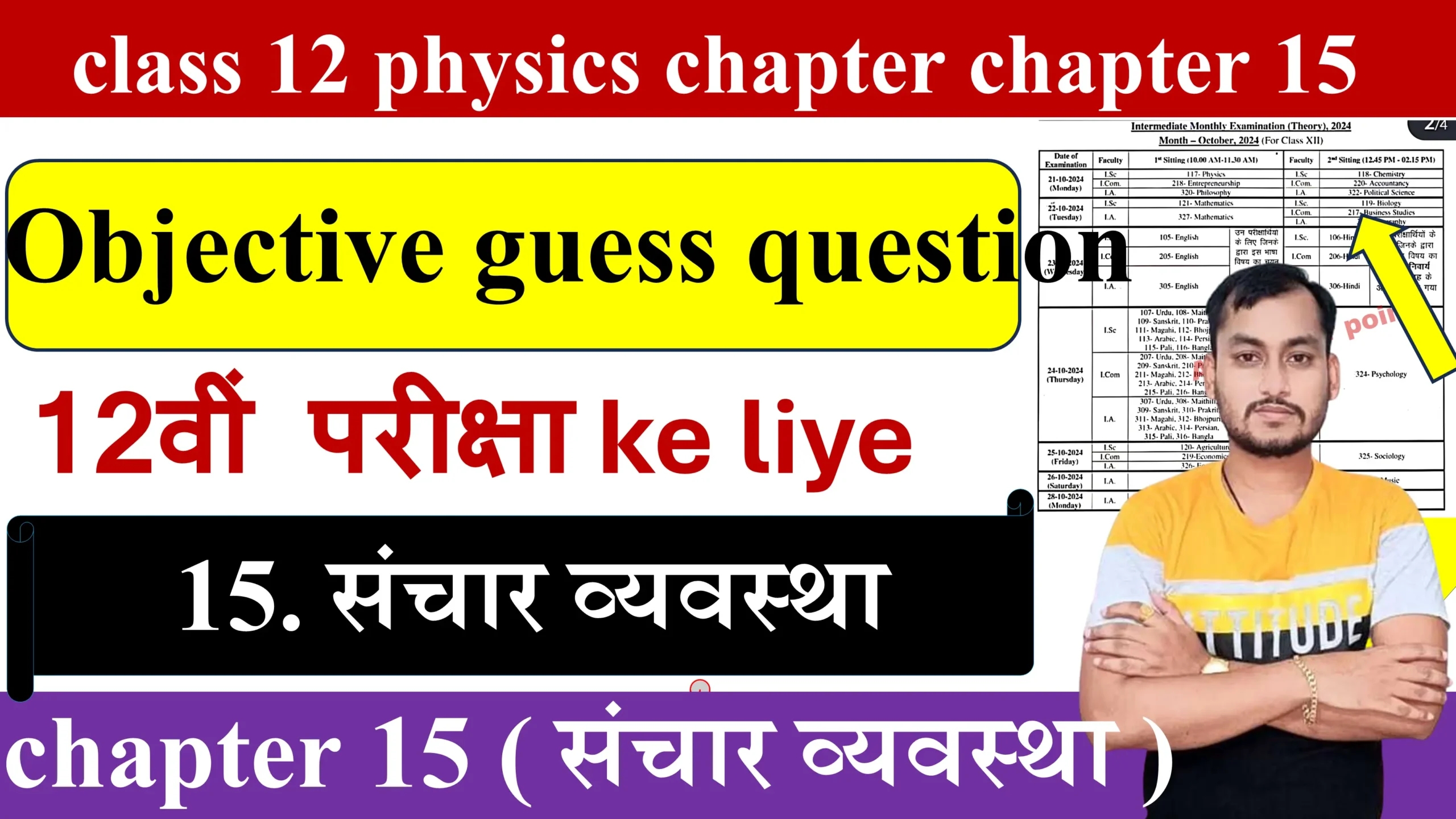 class 12 physics chapter