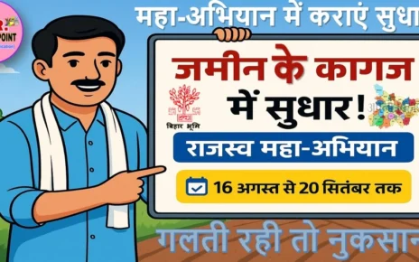 जमीन सर्वे को लेकर बड़ा बदलाव | अब आपके घर पर होगा आपके जमीन सम्बंधित सभी समस्याओं का हल