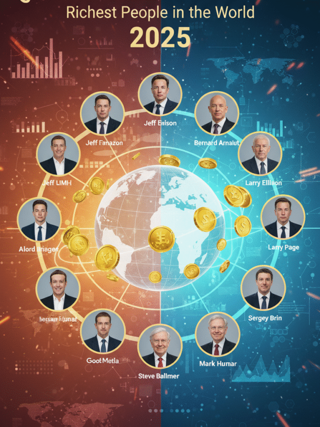 दुनिया के टॉप 10 अमीर और उनकी सम्पत्ति
