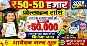 स्नातक पास छात्राओं को दी जाएगी 50-50 हजार की प्रोत्साहन राशि