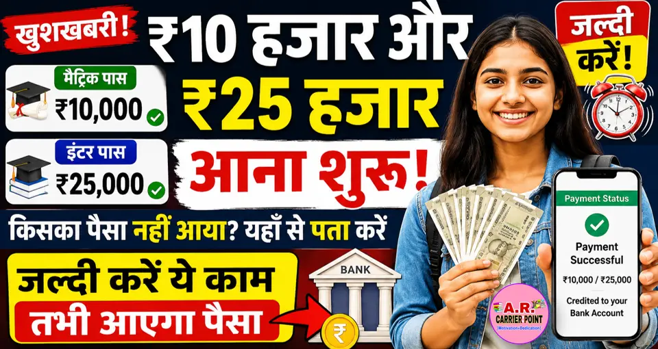 ₹10 हजार और ₹25 हजार आना शुरू- जल्दी करें ये काम तभी आएगा पैसा